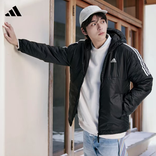 阿迪达斯棉服男装加厚外套