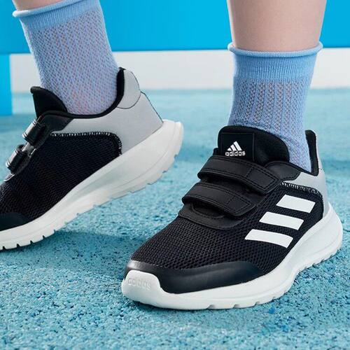 Adidas阿迪达斯童鞋男女儿童魔术贴运动鞋网面透气休闲鞋 GZ3434