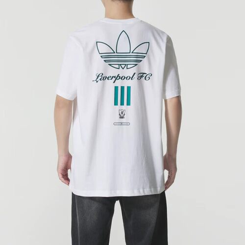 阿迪达斯三叶草男装春季新款足球运动半袖休闲文化短袖T恤JZ1593