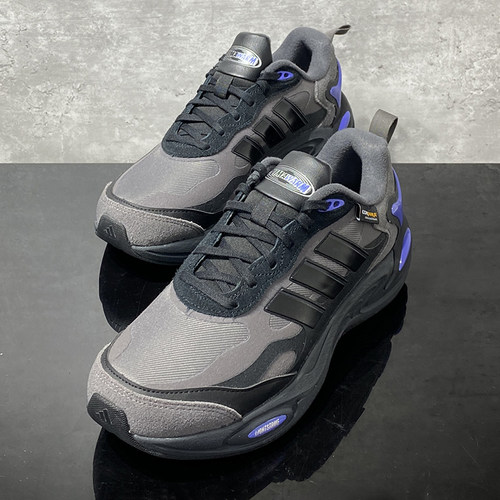 阿迪达斯男女同款防滑回弹跑步鞋