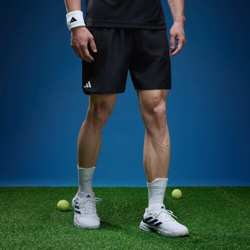 Adidas阿迪达斯网球短裤男夏季速干透气健身五分梭织运动裤JF8499