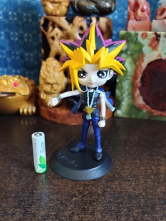 日版正版Qposket游戏王怪兽之决斗武藤游戏手办模型公仔摆件景品