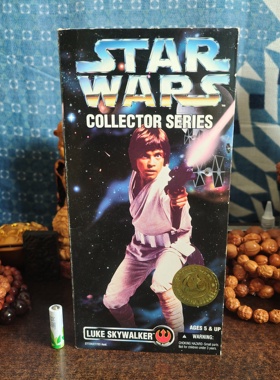 Kenner星球大战12寸1/6白衣金标卢克可动人偶手办模型公仔玩具