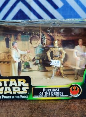 正版星战 基础系列C3PO盒卢克还原星战经典场景手办模型公仔玩具