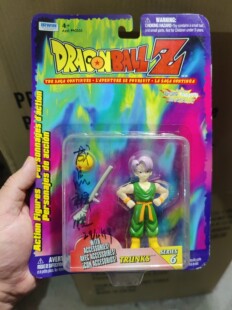 万代七龙珠绝版老货特兰克斯少年版可动人偶手办模型公仔摆件玩具