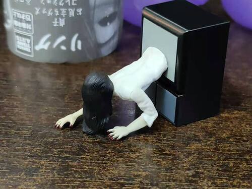 日版正版经典 贞子 场景手办模型公仔摆件景品周边扭蛋全新现货