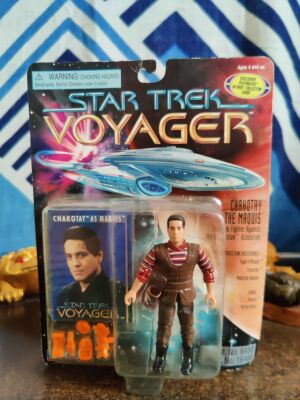 Startrek星际迷航银河飞龙voyager老挂卡可动人偶手办模型玩具