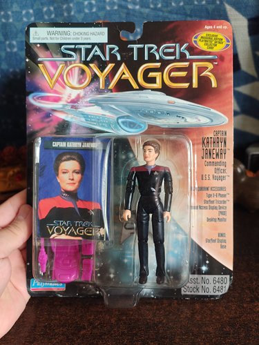 Star trek 星际迷航银河飞龙voyager中古女性可动人偶手办玩具