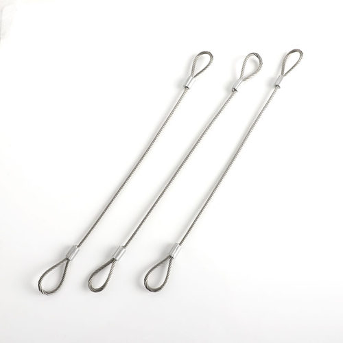 不锈钢音箱两头打圈矿灯安全绳