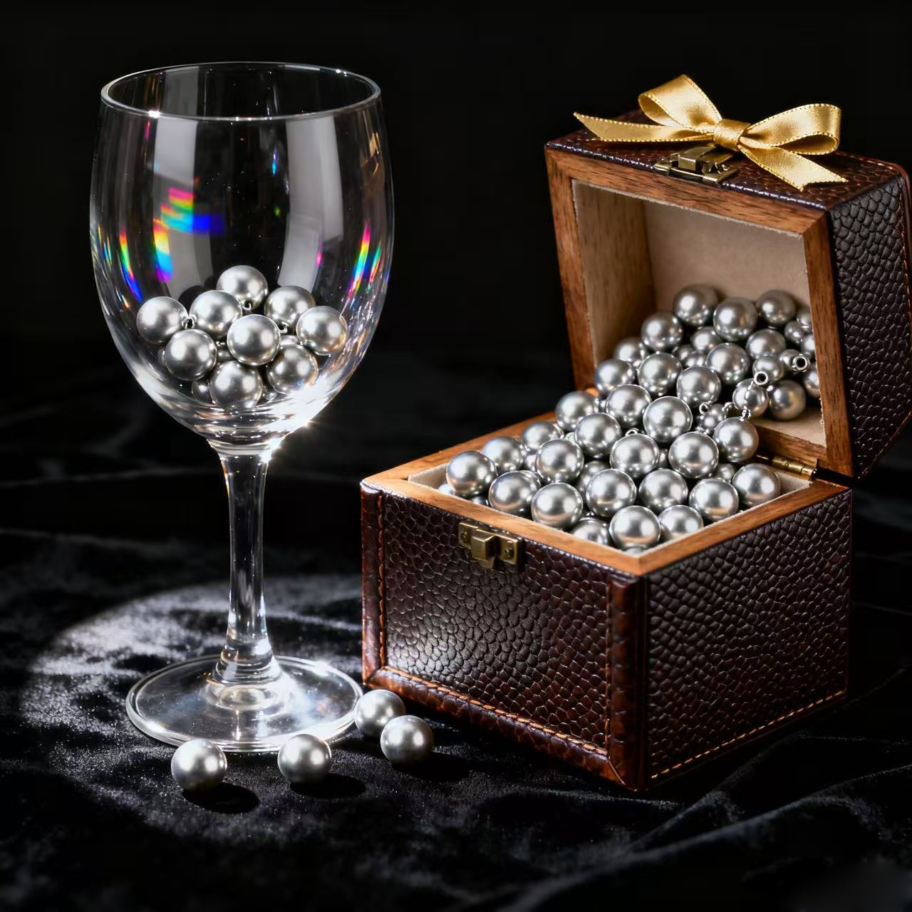 足银9999纯银珠子光珠转运珠饰品