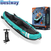 正品 高端充气船双人独木舟单人豪华加厚皮划艇包布橡皮艇钓鱼船大