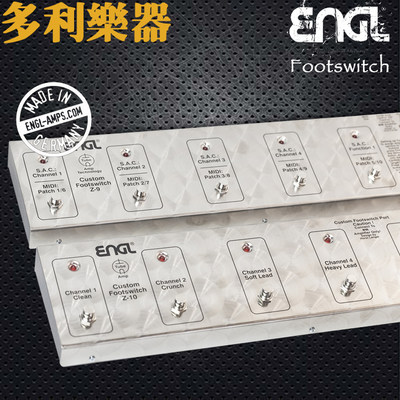 ENGL FOOTSWITCH Z9 Z10音箱控制脚踏【多利乐器】德国原产正品