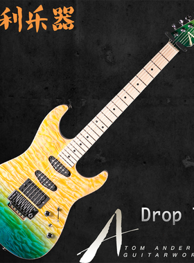 Tom Anderson Drop Top Maui Surf 美产手工电吉他【多利乐器】