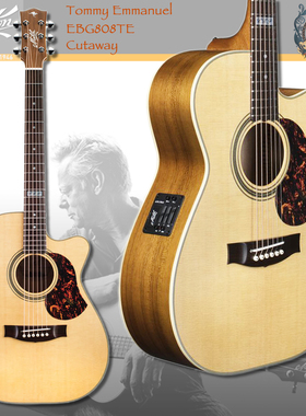Maton EBG808C Tommy 澳洲原产全单电箱民谣吉他【多利乐器】现货