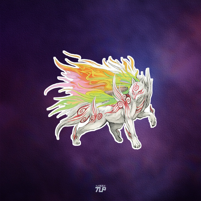 TLP反光车贴 天照大神白野威犬神游戏贴纸动漫 笔记本贴行李箱贴,汽车用品/电子/清洗/改装,汽车装饰贴/反光贴,淘宝优惠券,粉丝福利购,淘宝优惠卷