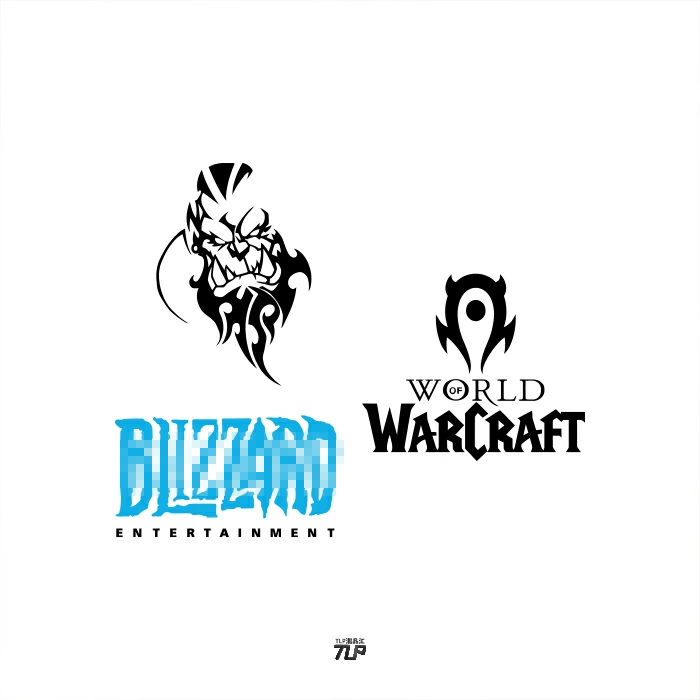 tlp镂空车贴 魔兽世界魔兽争霸wow暴雪兽人游戏标志装饰防水贴纸