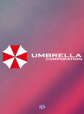TLP镂空车贴 生化危机保护伞安布雷拉Umbrella Corporation贴纸