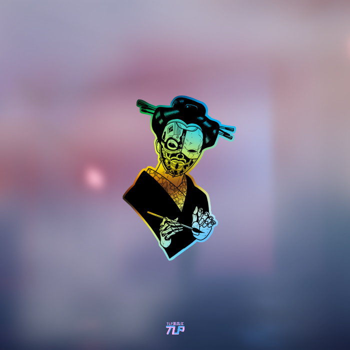 tlp镭射车贴机械艺妓经典电影