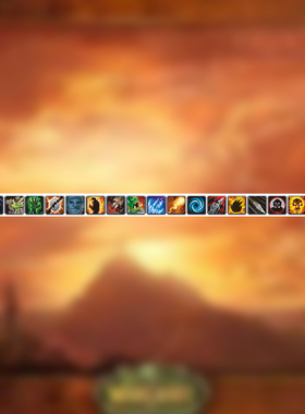 TLP反光车贴 魔兽世界WOW图标怀旧PVP战场中各种DEBUFF悲惨贴纸