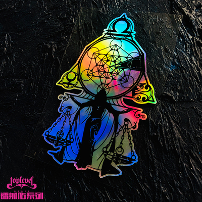 TLP星座天平座十二宫贴纸