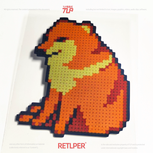RETLPER反光防水柴犬迷因车贴
