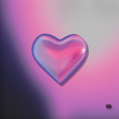 TLP反光车贴 心情切片系列 水晶棱镜桃心爱心心形车用平面贴纸