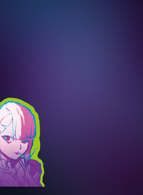 TLP反光贴  赛博朋克 边缘行者跑手Edgerunners露西Lucy 动漫贴纸