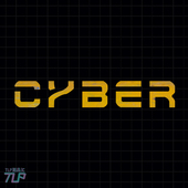 TLP镂空车贴 80年代季 cyber赛博朋克废土风铁锈金属感防水贴纸