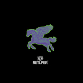 平面汽摩防水贴纸 飞马奔跑驰骋飞翔 RETLPER镂空车贴 原创