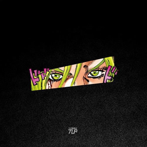 TLP反光贴 JOJO 石之海 空条徐伦 石之自由 眼神 后风挡玻璃贴纸