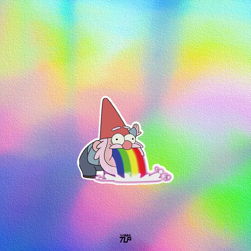 贴纸tlp彩虹表情包机车防水