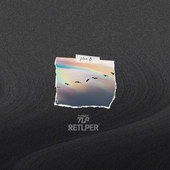 防水装 RETLPER反光贴纸 B计划自然风景撕纸效果 plan 饰贴纸 原创