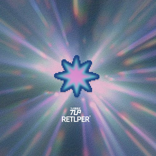 RETLPER镂空车贴 原创 闪耀的像素星星 汽摩防水装饰平面贴纸