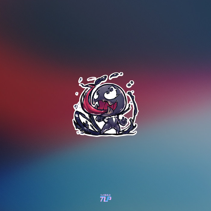 tlp反光车贴 漫威反英雄毒液q版卡通漫画形象蜘蛛侠笔记本行李箱