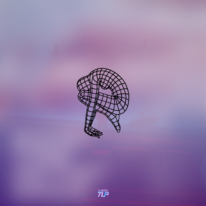 tlp镂空车贴 赛博朋克风电子人体显像管科幻数字二进制防水贴纸