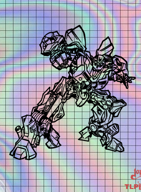 TLP镂空车贴 变形金刚Transformers大黄蜂Bumblebee全身卡通贴纸