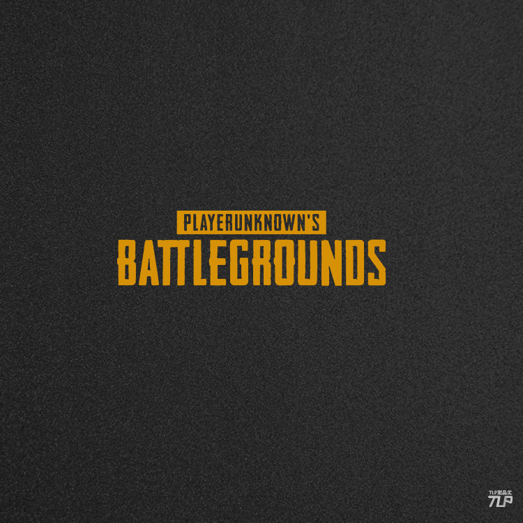 tlp镂空车贴 pubg英文标志logo蓝洞大吉大利吃鸡汽车贴纸机箱贴