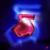 TLP反光车贴 健美胖次幻影立体感霓虹效果电动车摩托防水平面贴纸