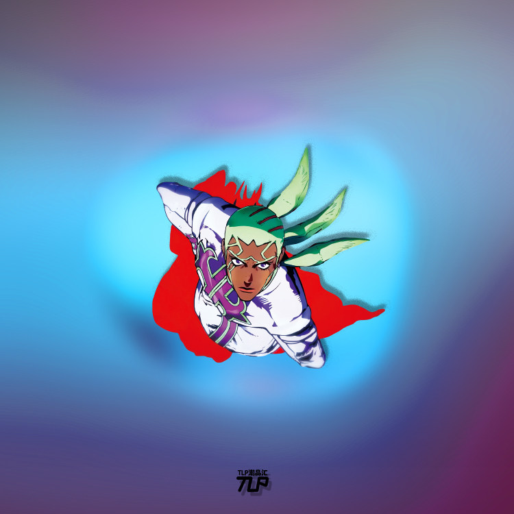 tlp镂空车贴 天堂制造pucci普奇时间加速 jojo奇妙冒险石之海贴纸