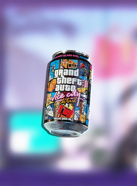 TLP反光车贴 GT auto vice city 罪恶都市 易拉罐饮料瓶 平面贴纸