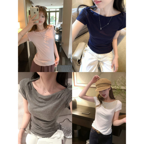 TMHSTUDIO空调感莱赛尔短袖T恤