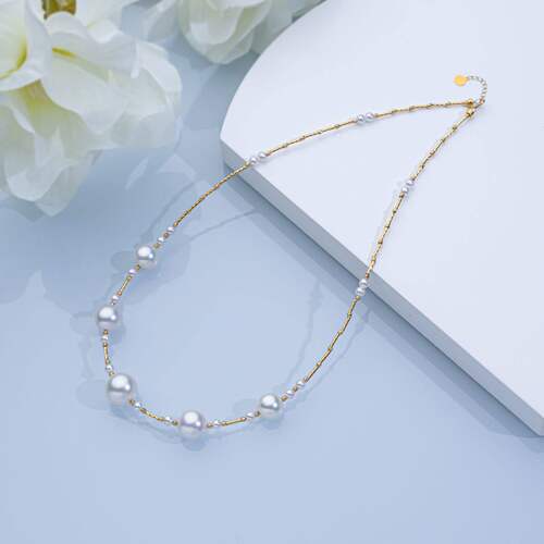 海水澳白项链 18K金 2740H00DY