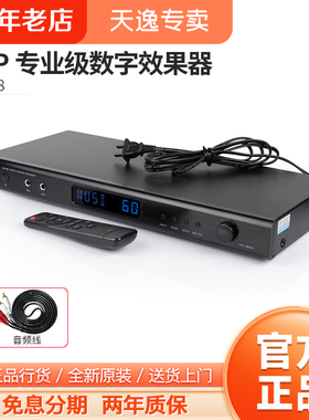 Winner/天逸AD-308专业卡拉ok混响器家用ktv数字前级效果器防啸叫