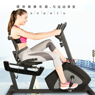 卧式 功率车磁控车中老年康复训练健身车懒人室内运动器材跨境代发