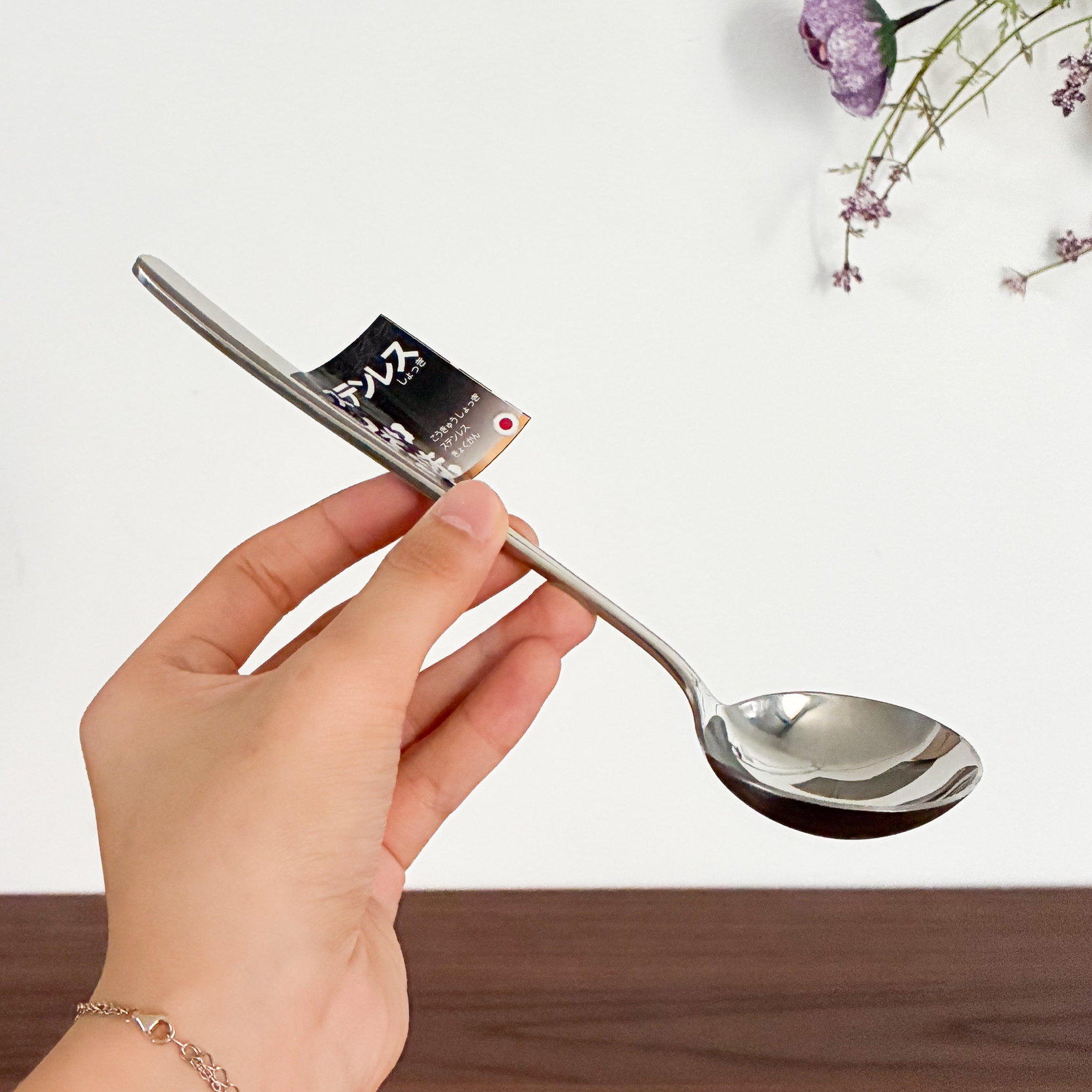 外贸原单304不锈钢嗦粉勺子家用高档精致加深长柄吃饭喝汤勺调羹