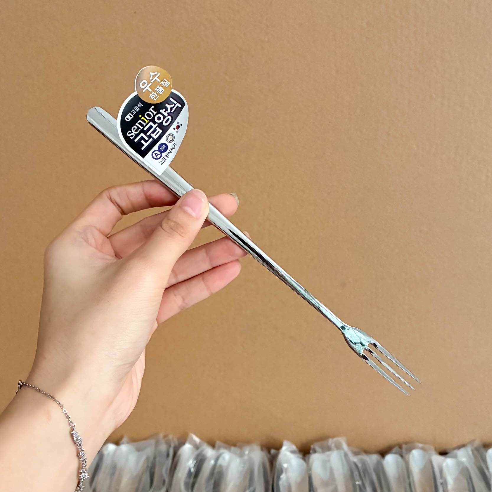 外贸原单长柄精致304不锈钢水果叉家用酒店轻奢蛋糕甜品饼叉果签,餐饮具,西餐餐叉,淘宝优惠券,粉丝福利购,淘宝优惠卷