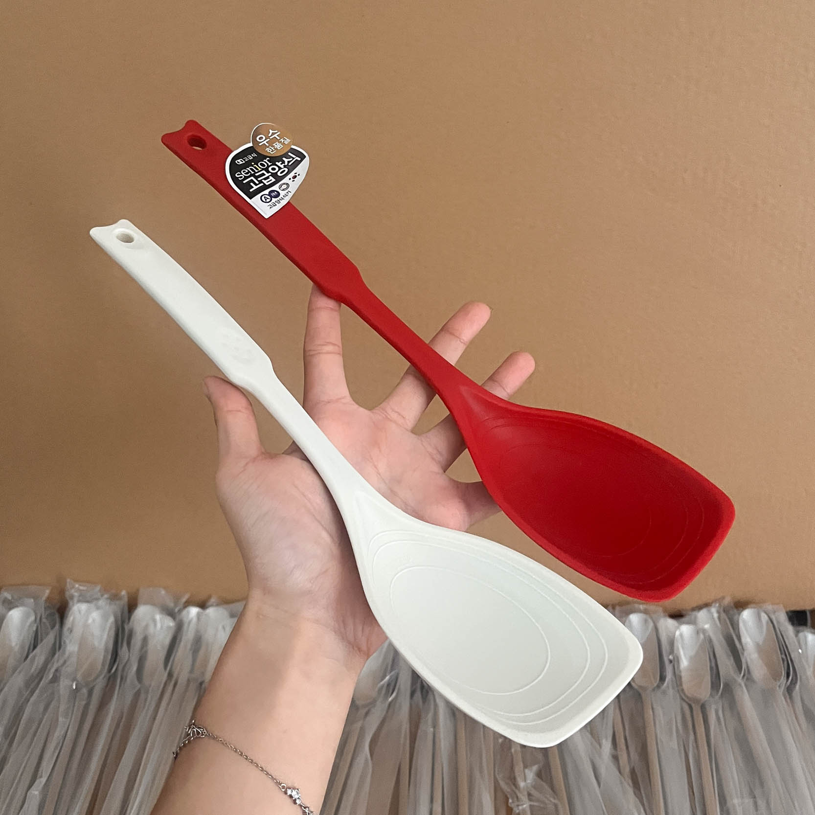 外贸原单硅胶铲不粘锅专用小锅铲家用小号炒菜铲子食品级耐高温