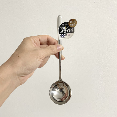 外贸出口304不锈钢家用圆勺子加深加厚个人专用汤匙酸奶勺子调羹