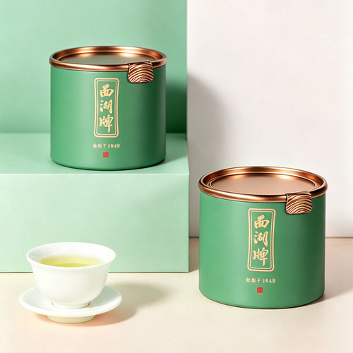 2026新茶上市西湖牌特级毛尖茶叶品鉴装小罐装绿茶春茶嫩芽
