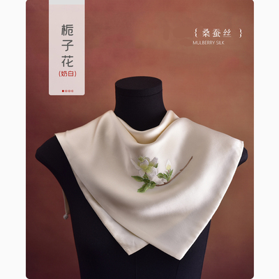 湘绣方巾伴手礼湖南特产